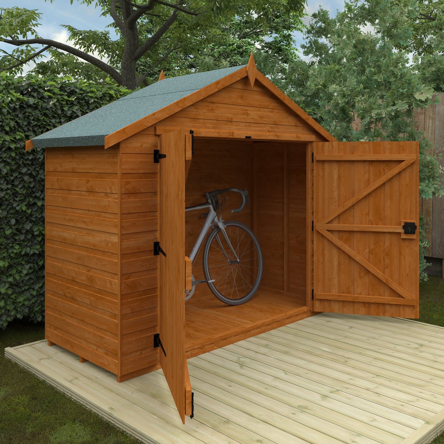Apex Compact Bike Shed
