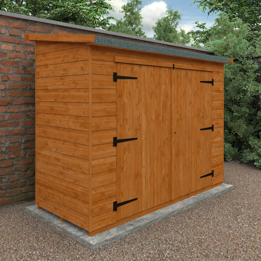 Pent Compact Bike Shed