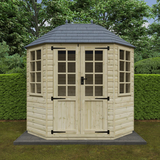 Pressure Treated Octagonal Summerhouse